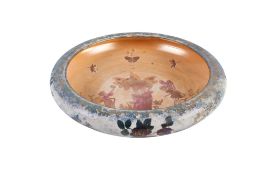 A Crown Devon lustre bowl.