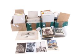 A large collection of assorted early 20th century postcards.
