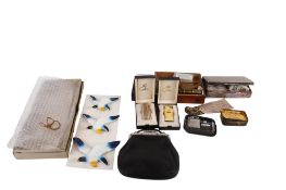 A small group of collectables.