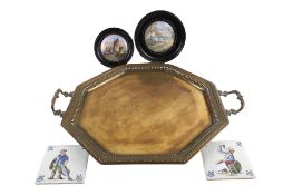 An assortment of collectables.