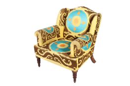 An early 20th century armchair.