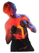 David Bowie - 'Let's Dance', 1983 advertising point of sale cardboard cut-out.