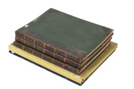 Five assorted large format books mostly architecture and design related. Including R. N.