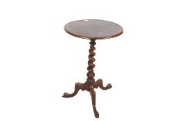 An early 20th century mahogany table.