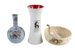 Three pieces of 20th century ceramics.