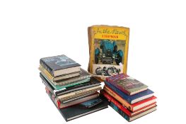 Motoring Interest - a collection of assorted vintage books. Some first editions to include W. O.