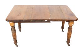A Victorian wind out extending dining table.