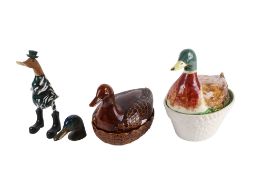 Four models of ducks.