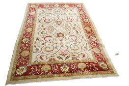 A 20th century large rug.