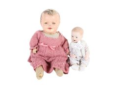 Two vintage dolls.