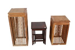 A group of assorted tables.