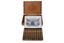A box of ten Willem II cigars.