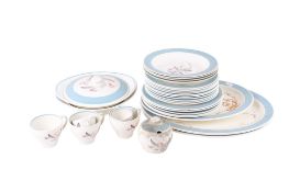 A Susie Cooper tea and dinner service.