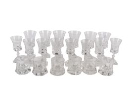 A set of contemporary Royal VR square based glasses.