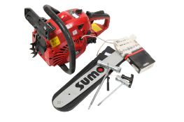 A Sumo petrol chainsaw All items in this auction are sold as seen, We are unable to provide