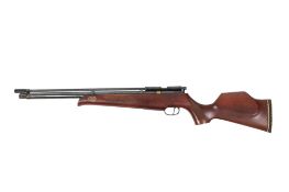 A Falcon bolt action .22 CO2 air rifle s/n 99872. All items in this auction are sold as seen, We are