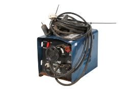 A Cebora Mono Welder. Blue. H28cm W28cm D53cm. All items in this auction are sold as seen, We are