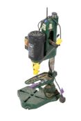 Record Power Morticer RPM75 S/N09060059 on stand. 240v.