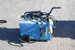 A Clarke 260TE Turbo welder 110v. All items in this auction are sold as seen, We are unable to
