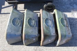 Four The Salopian water troughs size no. 6 All items in this auction are sold as seen, We are unable