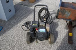A North Star petrol pressure washer with lance. With a Honda GC190 6.0 motor All items in this
