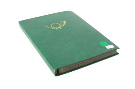 A stock book album of assorted modern Belgium stamps.