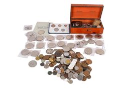 A collection of 19th and 20th century mainly English coins.