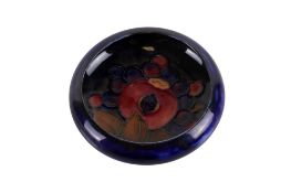 A William Moorcroft small circular dish.