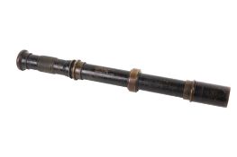 A WWI Negretti & Zambra sighting scope. Dated 1916, No 4 (Mk III), No 6257 with military arrow. L42.