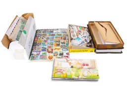 A collection of assorted world stamps. Including some mint Great Britain (modern).