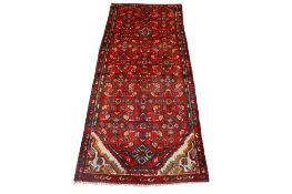 A vintage Persian runner.