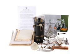 A vintage Stuart Turner SV4 Boiler and relevant paperwork.