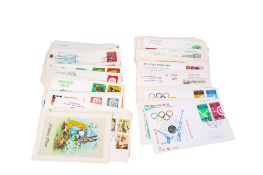 A collection of assorted circa 1960s German and Berlin first day covers in a box.