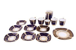 A 19th century Copeland Spode part tea service.