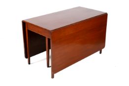 A 19th century mahogany dining table.