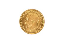 1913 half sovereign coin.