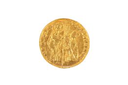 A Venice two Ducat coin, 1462-1471. Weight 3.