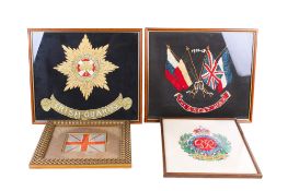 Four early 20th century embroideries.