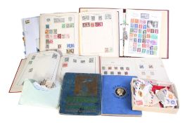 A collection of assorted useful world stamps.