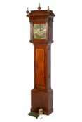 An 18th century English longcase clock.