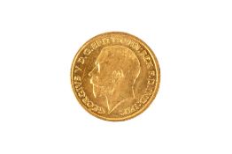 1913 half sovereign coin.