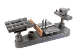 A Newbold & Bulford Enbeeco NO 177 binocular collimator. In grey finish, L64cm.