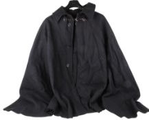 A British Police Officers black cape from the Essex Constabulary.