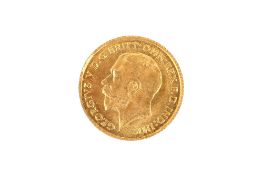 1913 half sovereign coin.