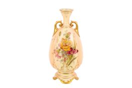 An early 20th Century Royal Worcester vase.