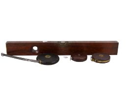 Four antique and later hand tools.