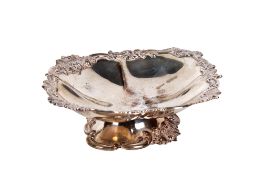 An early 20th century silver footed dish.