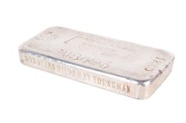 An Engelhard London 999 silver kilo bar.