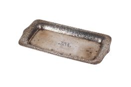 A vintage Tiffany & Co silver dish.