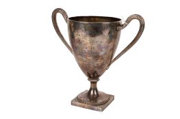 An 18th century silver Lunesdale Agricultural Society Challenge Cup trophy.